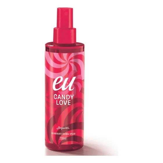 Colônia Splash Eu Candy Love Jequiti 200 Ml