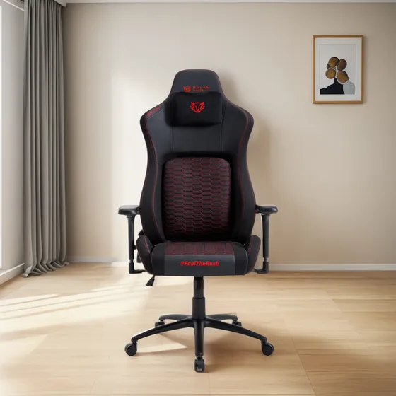 Silla Gamer Ultimate Superb U7 Pu+ Alcántara Xl Hasta 150kg Color Negro Material Del Tapizado Cuero Sintético