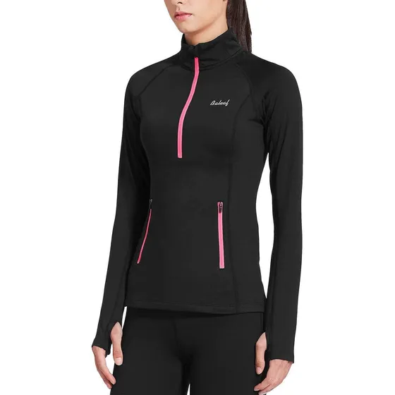 Jersey Termico Manga Larga Para Correr Agujero Pulgar