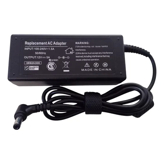 Cargador 12v Compatible Con Laptop Y Monitor Aoc 6 20 22 23