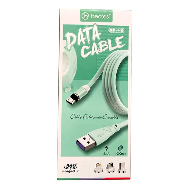 Pack 12 Cables Magneticos 3 En 1 Por Mayor Tipo C Micro Usb