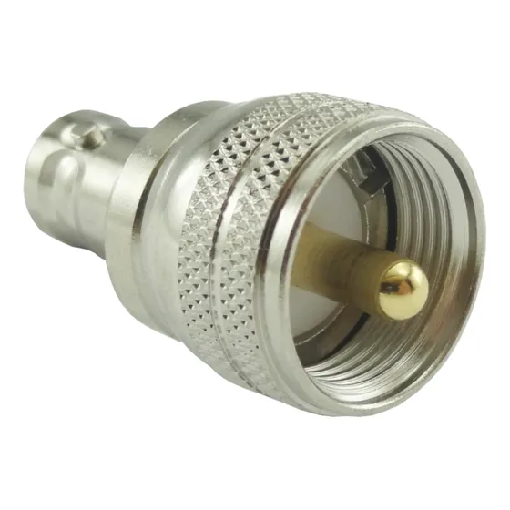 Adaptador Uhf Macho Pl259 X Bnc 50 Ohms Fêmea Klc-4