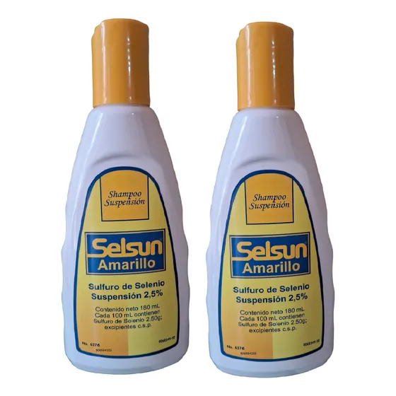 Selsun Amarillo 2.5% 2 Unid