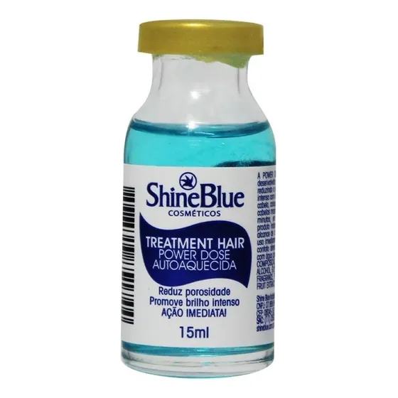 Power Dose Autoaquecida 15ml - Shine Blue