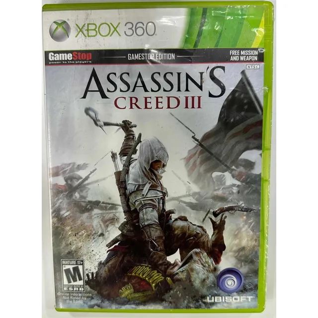 Assassin Creed 3 Xbox 360 Original Garantizado *play Again*