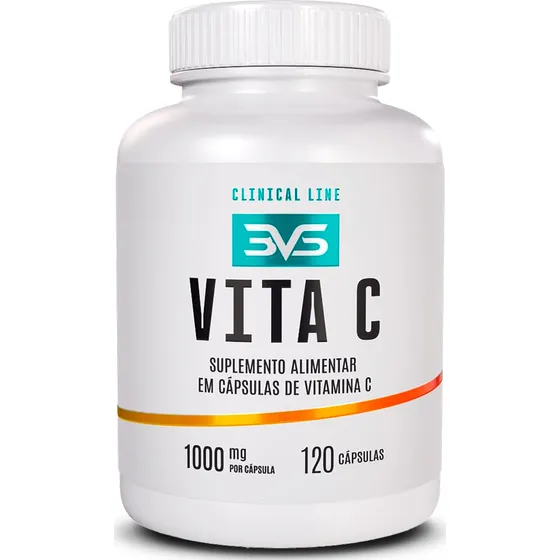 Vitamina C 100% Pura E Concentrada - Fórmula Exclusiva Com 1000mg Por Cápsula