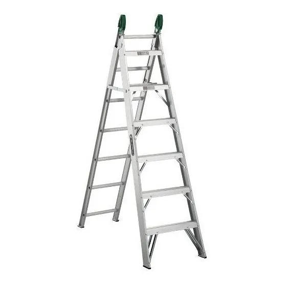 Escalera Convertible Aluminio Ti. 1.83 Te.3.22 Cuprum -ynter
