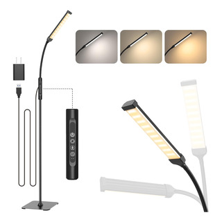 Lámpara De Pie Led Con Control Táctil - Luz Regulable De 3 M Lámpara De Pie Led Con Control Táctil - Luz Regulable De 3 M