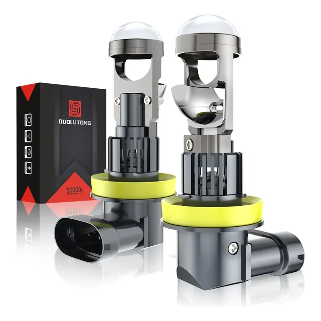 Kit Faros Led Lupa  Con Canbus Csp H7 H11 9005 9006 24000lm