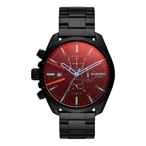 Relógio Diesel 5bar Dz4489 Preto Camaleão Original Masculino