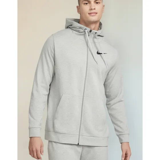 Chaqueta Nike Training Drifit Fleece-gris