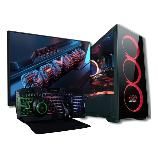Pc Gamer Ryzen 7 5700g 32gb Ssd 1tb Wifi Monitor 22  Kit Rgb