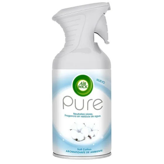 Aromatizante Air Wick Pure Soft Cotton atomizador 250 ml