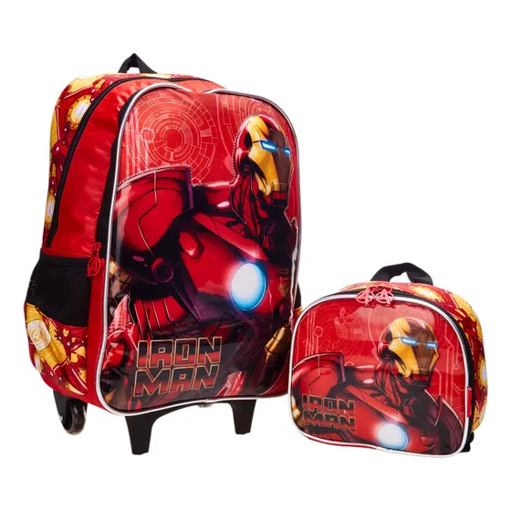 Kit Mochila e Lancheira Avangers Disney Luxcel