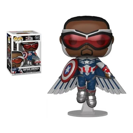 Funko Pop Capitan America Falcon Avengers Exclusivo