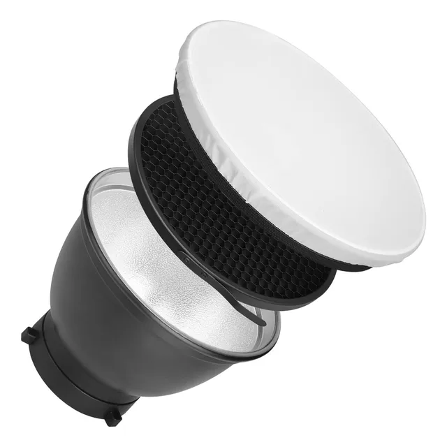 Difusor Reflector De 7 Pulgadas Para Flash Bowens
