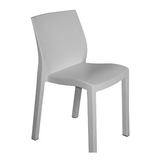 Silla Paris Mascardi Blanca Para Interiores Y Exteriores
