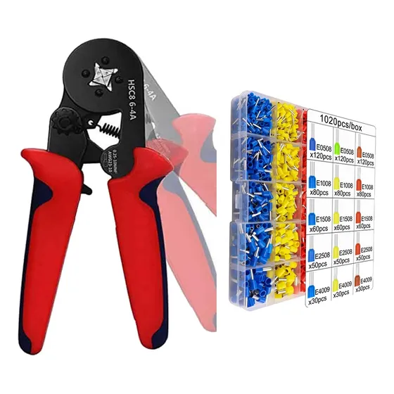 Alicate Prensa Terminales De 7 A 23 Awg 1020 Conectores