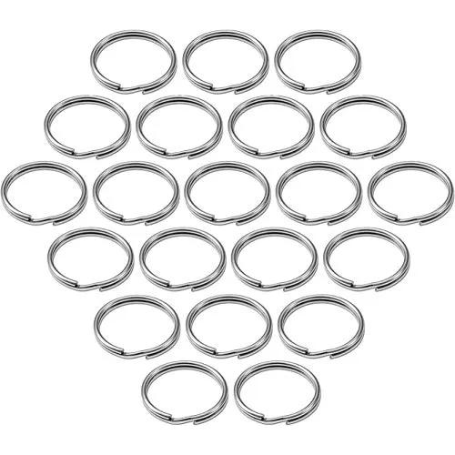 Anillos Divididos Acero Niquelado 1-14 100 Unidades Caja