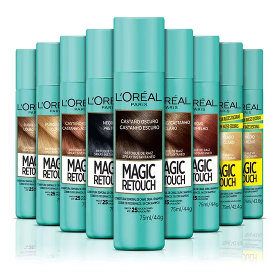 Cubre Canas Spray Retocador De Raices Loreal Magic Retouch
