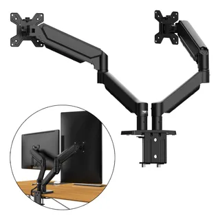 Suporte Monitor Duplo Articulado Mola Gås 12 A 32 Até 10kg Suporte Monitor Duplo Articulado Mola Gås 12 A 32 Até 10kg