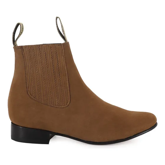 Botin Para Caballero Con Autentica Res