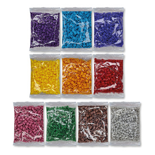 5000 Hama, 10 Bolsas500 C/u Beads Midi 5mm Colores A Elegir 5000 Hama, 10 Bolsas500 C/u Beads Midi 5mm Colores A Elegir