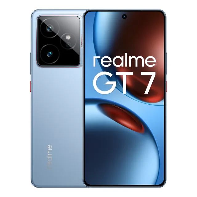 Realme Gt 7 12 Gb 256 Gb Azul Mtk 9400 5g Dual Sim Smartphone 7000mah Titan Battery 120w Ultra Charge