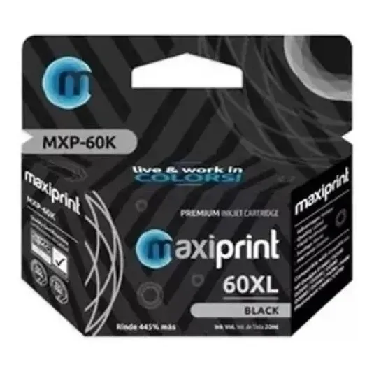 Cartucho De Tinta Compatible Hp 60 Xl Negro Y Color 