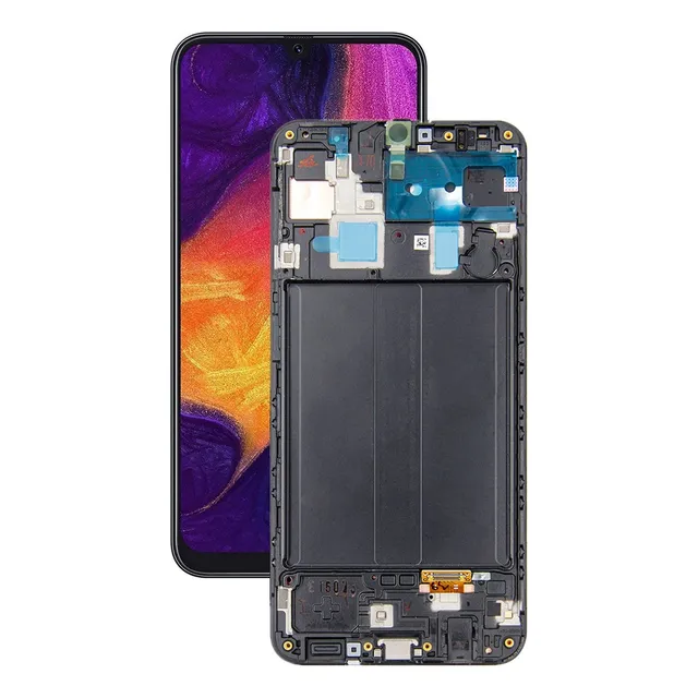 Display Pantalla Tactil + Marco Para Samsung Galaxy A50 A505