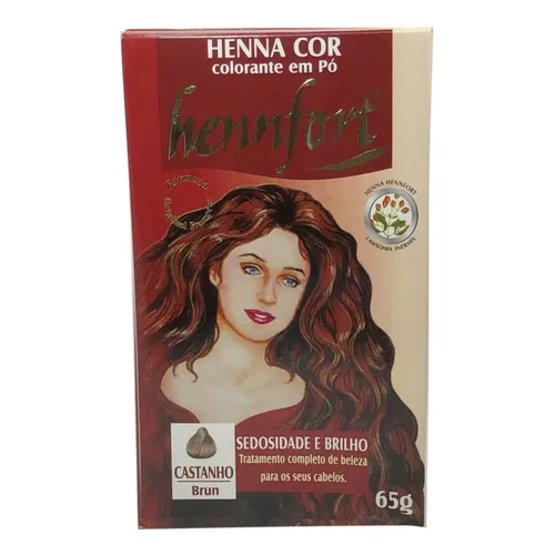 01un Henna/rena Para Cabelo Em Pó 65g - Opções Diversas Tom
