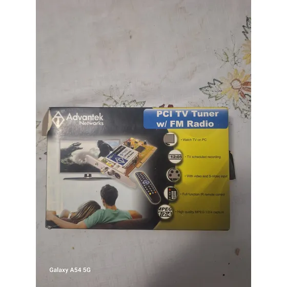 Adaptador Tv Tuner Para Desktop Con Radio Fm, Control Remoto