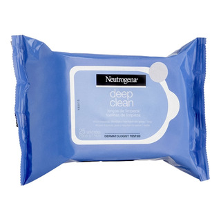 Neutrogena Deep Clean Lenço Demaquilante Facial 25 Un Blz Neutrogena Deep Clean Lenço Demaquilante Facial 25 Un Blz