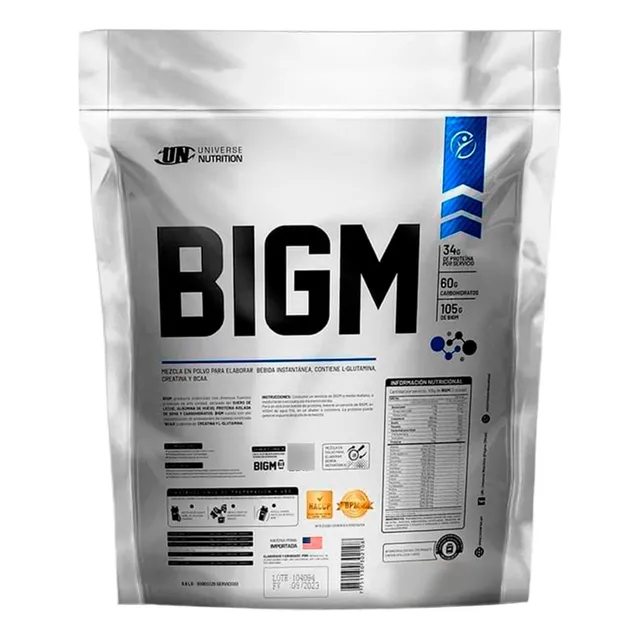 Mass Gainer Universe Nutrition Bigm 3 Kg Cookies + Shaker