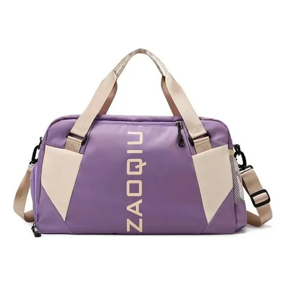 Bolsa Mala De Mão 10kg Feminina De Bordo Viagem Grande Cor Roxo
