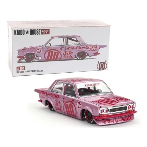 シークレット Street Pro 510 Nissan House Kaido Datsun House GT/Kaido Mini 1:64 V1 Buta Street Pro 510 ミニカー