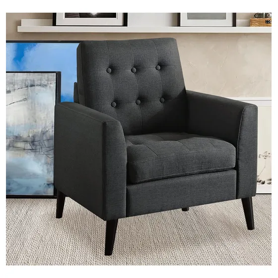 Rosevera Amore Linen - Silla Decorativa Tapizada Con Reposa.