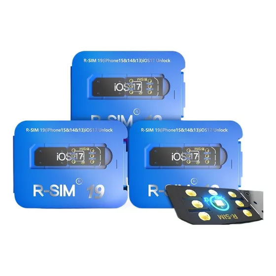 R-sim19 Pegatinas De Desbloqueo Universal Desblo,3pcs