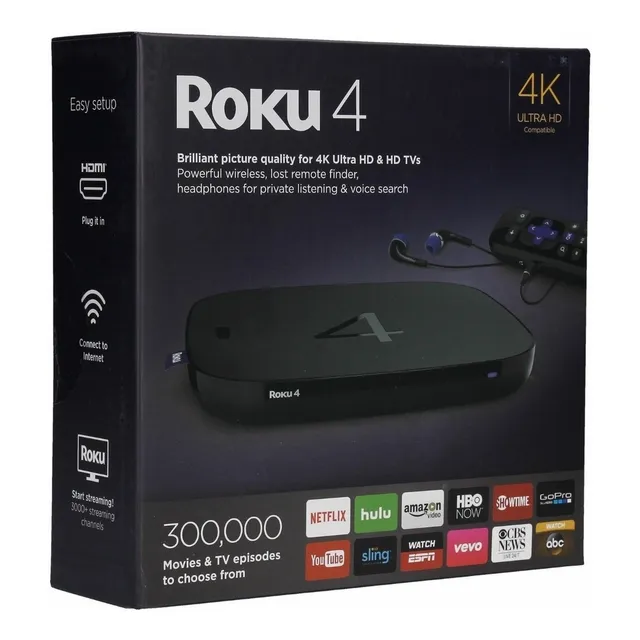 Roku 4 2018 Streaming Nuevo Original Sellado Envio Gratis