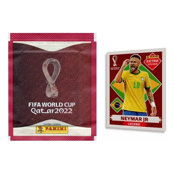 Pacotinho Bugado Neymar Legend Garantido Copa 2022 Original