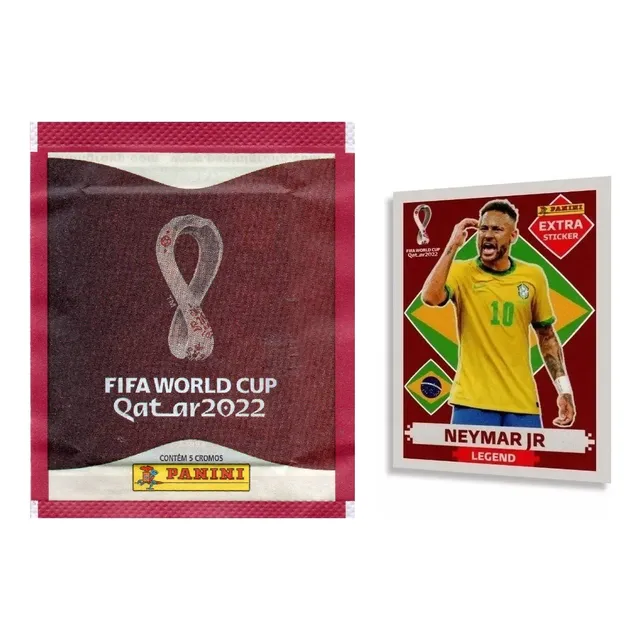 Pacotinho Bugado Neymar Legend Garantido Copa 2022 Original