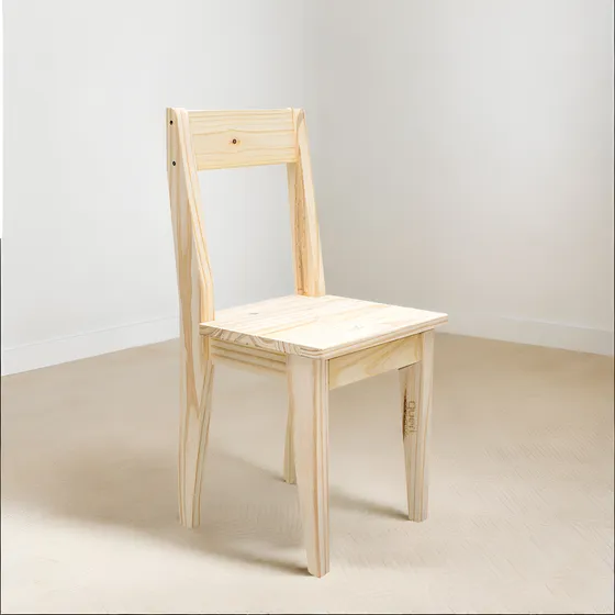 Silla Para Escritorio Comedor Mesa De Pino Estilo Nordico  