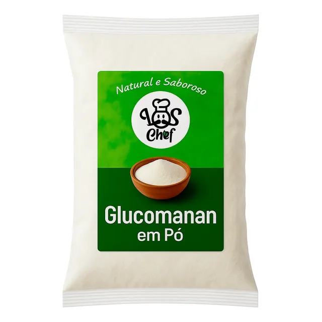 Glucomanan 100% Puro 100gr Inibidor Apetite Premium Los Chef