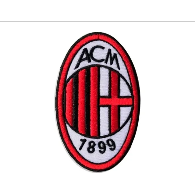 Parche Bordado Milan Ac. Parches Equipos De Fútbol