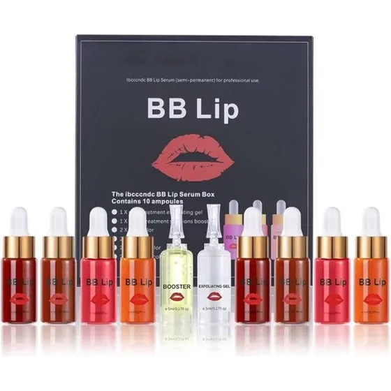 Kit Bb Lips Pigmentos Para Labios Microblading Estuche