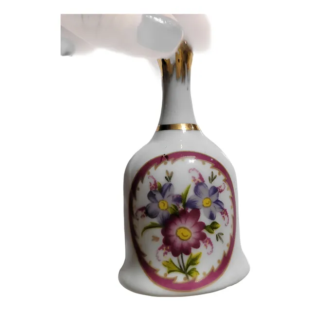 2 Campanitas De Cerámica Con  Sonido Delicado / Recuerdos
