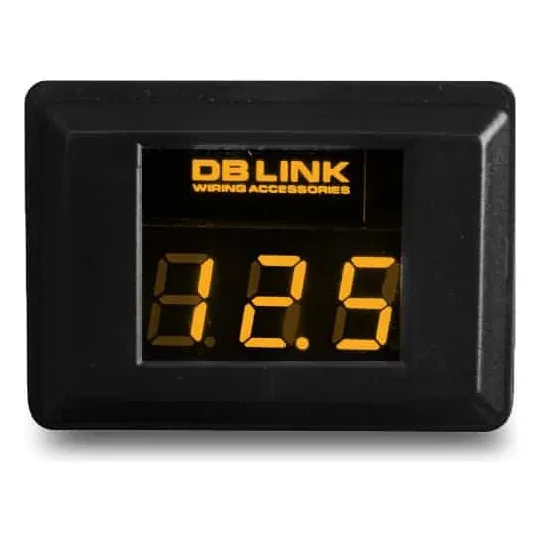 Voltimetro Pantalla Digital De Voltaje Db Link Dm12or
