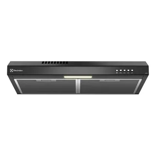 Depurador De Ar Electrolux 60cm Preto Alto Poder De Sucção, Preto