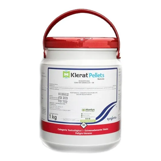 Klerat Pellets Granulado Veneno Raticida x 1kg