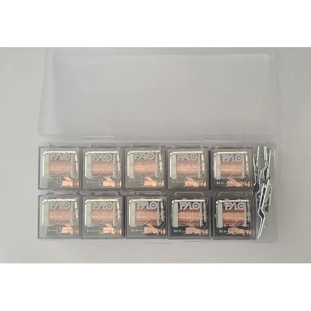 Relay 5 Patas  12v 100 Amper 80amper  Kit De 10 Unidad